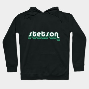 stetson retro bubble Hoodie